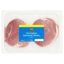Jack's Unsmoked Gammon Steak 340g